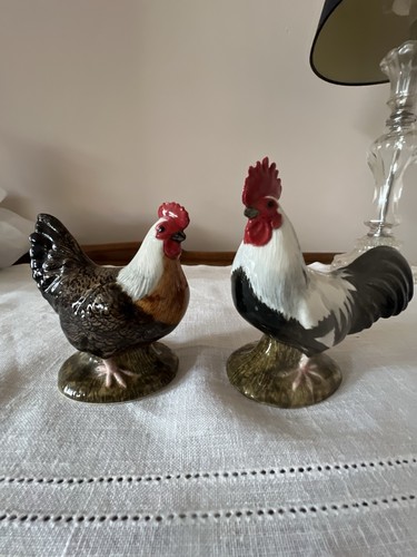 Quail ceramics cockerel - ceramics, hen