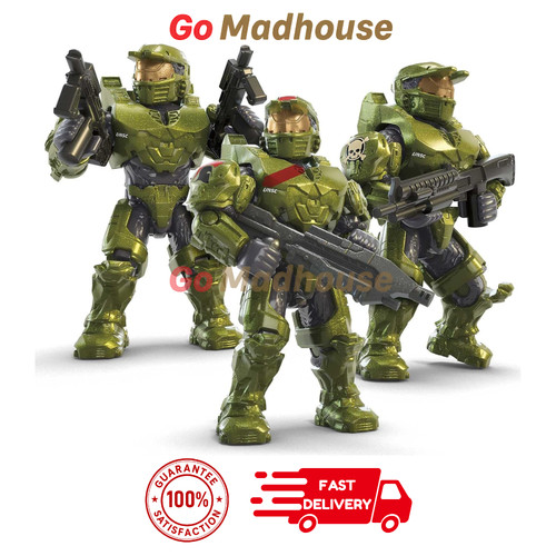 Mega bloks halo red team - red, 3