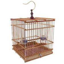Bird Cage Bamboo Rectangular