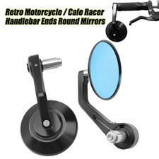 Retro Round Rearview Side