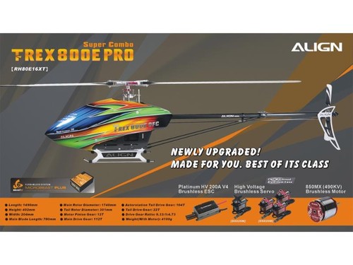 Align rex 800e pro - pro, super