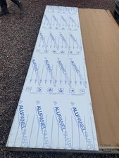 3x White Alupanel Smart Gloss Composite Aluminium Sheets Panels Boards 3mm