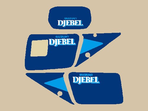 Suzuki 650 djebel 1990 - dr,