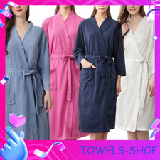 WAFFLE COTTON DRESSING GOWN