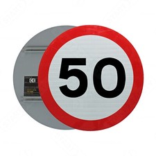 50 MPH 50MPH Speed Limit Sign