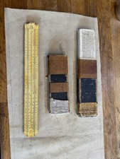 'Unique' Universal II Slide Rule Made in England Vintage Measuring Tool