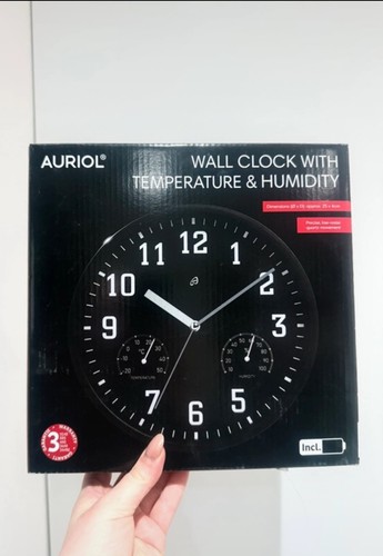 Auriol wall clock with