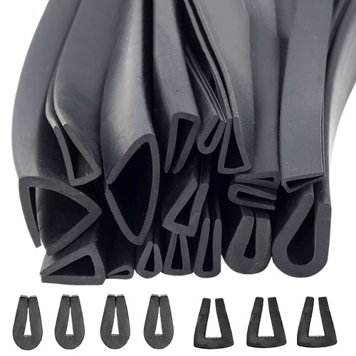 Channel rubber edging - edging, strip
