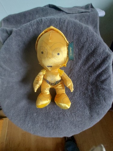 Star wars 3po gold plushie - star, c-3po