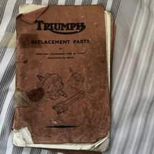 Triumph 1952 Parts Book Rigid