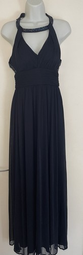 Navy chiffon maxi dress 4 - maxi, uk