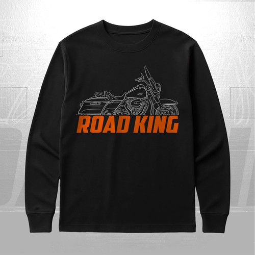 Harley davidson road - king, flhr