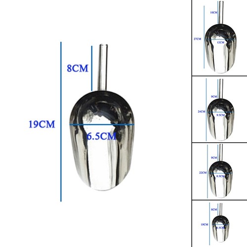 Ice scoops home kitchen metal - scoops,