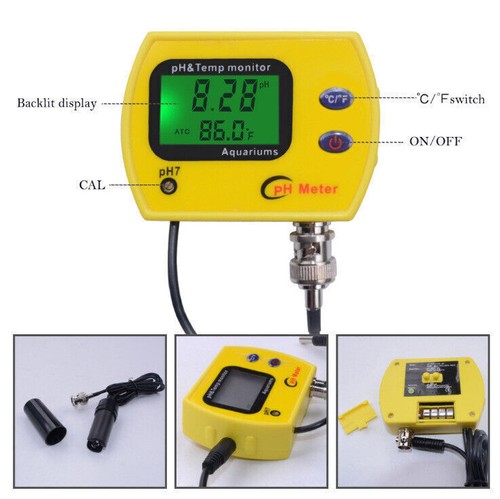 Lcd digital online meter - online, ph