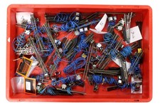 PECO 'N' GAUGE LARGE LOT OF ASSORTED TURNOUTS/ POINT MOTORS/ TRACK & ACCESSORIES