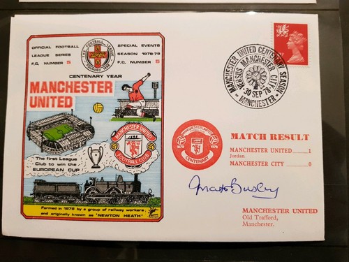 Matt busby signed - matt,