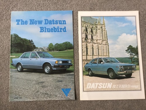 Datsun bluebird range - datsun, c1977