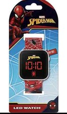 Kids digital Led watch Spiderman With Silicon Strap