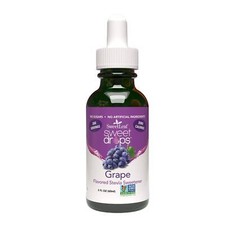 SweetLeaf Sweet Drops Grape – 2 fl oz – 288 Servings – Zero-Calorie Stevia