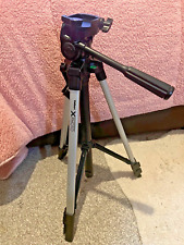 Velbon Digital Photo Tripod Light Flexible Tilt PH-249Q Panhead Spirit Level VGC