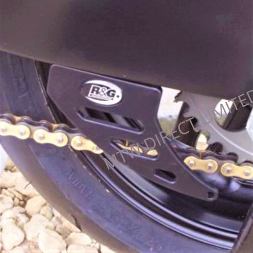 Black toe chain guard - black,