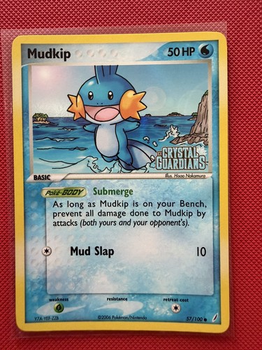 Pokémon tcg mudkip reverse - pokémon,