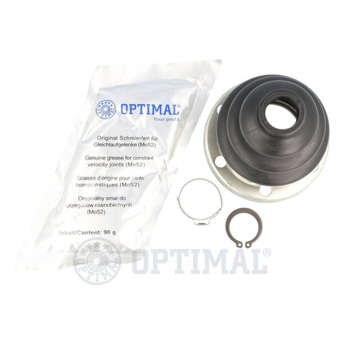 Optimum drive shaft - shaft, bellows