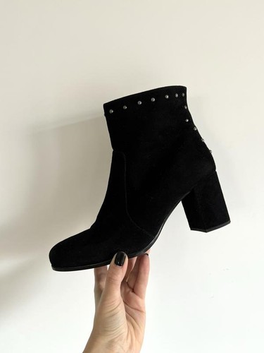 Women unisa boots black suede - black,