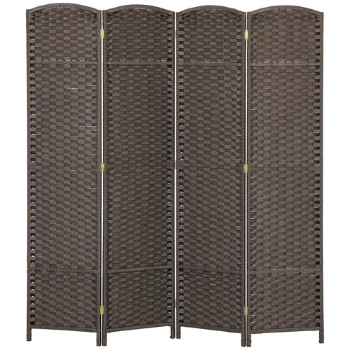 Homcom folding room divider - room,