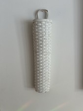 Vintage White Hanging Basket