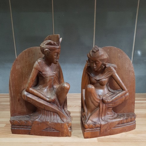 Antique balinese art wood - antique,