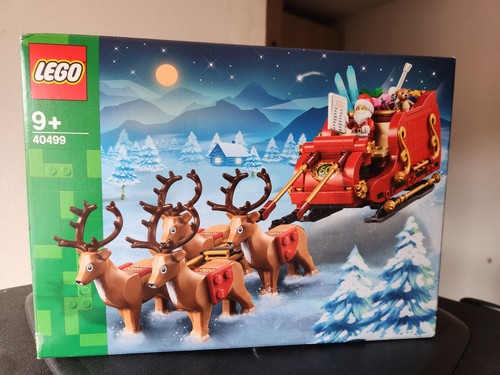 Lego minifigure santa - santa's, sleigh