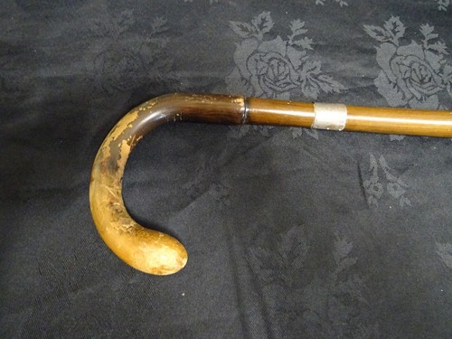 Vintage bamboo walking - bamboo,