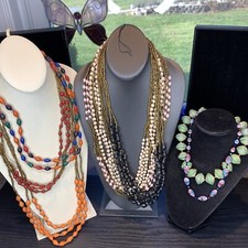 Bohemian Paper Bead Necklace