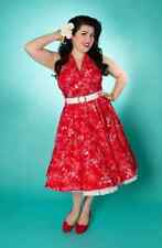 Red SWING DRESS size 10 -
