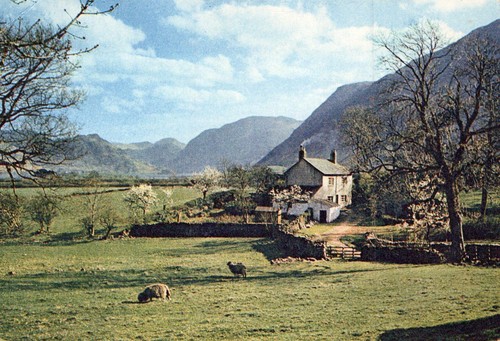 England postcard loweswater - england,