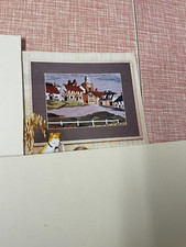 Village scene tapestry - village, kit