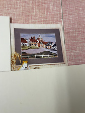 Village Scene tapestry kit