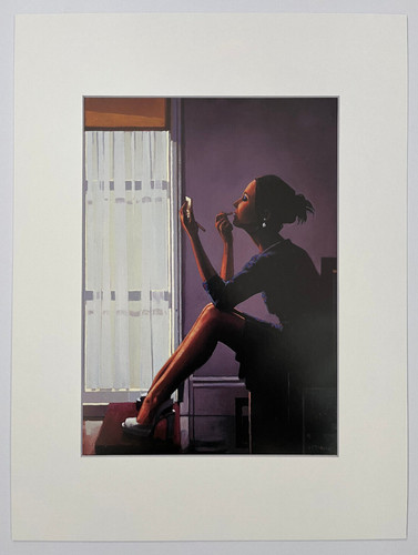 Jack vettriano mounted - print,