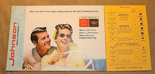 1962 johnson sea - johnson, sea-horse