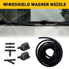 Universal Dual Holes Windshield Washer Nozzle Wiper Water Spray Jet Adjustable
