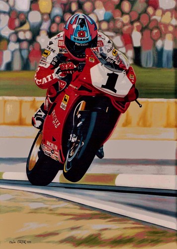 Carl fogarty 66 - fogarty, x