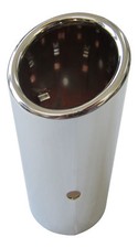 1x Premium Tailpipe Chrome