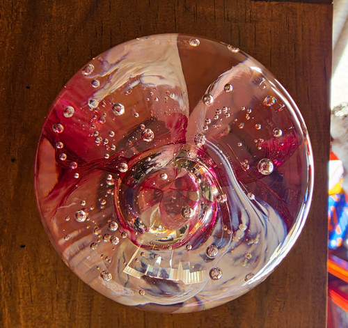 Selkirk glass paperweight - selkirk,
