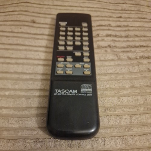 Tascam rw700 - rc-rw700, cd-rw700