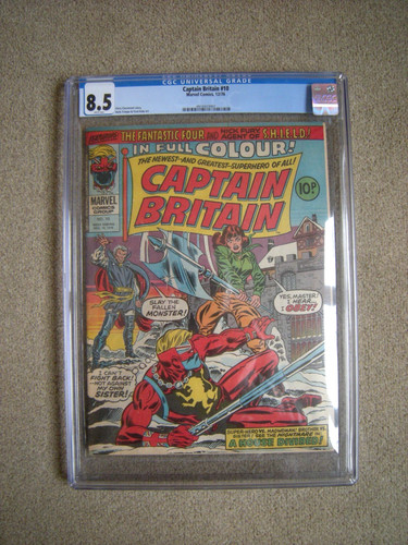 Captain britain cgc - #10,