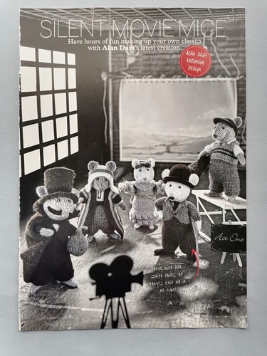 Silent movie mice - silent, mice,