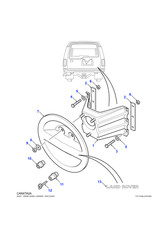 Land Rover Genuine Cover Spare
