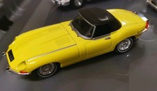 DINKY Collection JAGUAR E TYPE HARDTOP YELLOW 1.43 VGC UNBOXED see PICTURE 