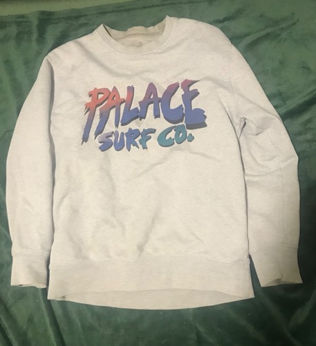 Palace grey sweater jumper - grey, m